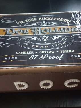 Custom Storage Box -Doc Holliday